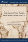 Image for Cenie : Piece En Cinq Actes: Representee Pour La Premiere Fois, Par Les Comediens Francois, Ordinaires Du Roi, Le 25. Juin 1750
