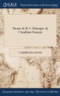 Image for Theatre de M. C. Delavigne : de L&#39;Academie Francois