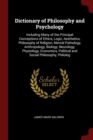 Image for DICTIONARY OF PHILOSOPHY AND PSYCHOLOGY: