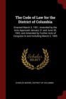 Image for THE CODE OF LAW FOR THE DISTRICT OF COLU