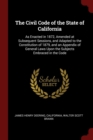 Image for THE CIVIL CODE OF THE STATE OF CALIFORNI