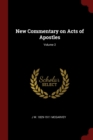 Image for NEW COMMENTARY ON ACTS OF APOSTLES; VOLU