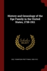 Image for HISTORY AND GENEOLOGY OF THE EGE FAMILY