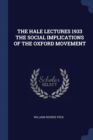 Image for THE HALE LECTURES 1933 THE SOCIAL IMPLIC
