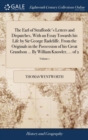 Image for The Earl of Strafforde&#39;s Letters and Dispatches, With an Essay Towards his Life by Sir George Radcliffe. From the Originals in the Possession of his Great Grandson ... By William Knowler, ... of 2; Vo