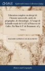 Image for EDUCATION COMPLETE OU ABREG  DE L&#39;HISTOI