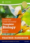 Image for Cambridge Lower Secondary Complete Biology: Teacher Handbook (Second Edition)