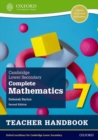 Image for Cambridge lower secondary complete mathematics7,: Teacher handbook