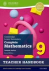 Image for Cambridge lower secondary complete mathematics9,: Teacher handbook
