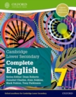 Image for Cambridge lower secondary complete English7,: Student book