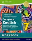Image for Cambridge Lower Secondary Complete English 7: Workbook (Second Edition)