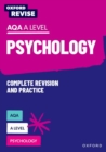 Image for Oxford Revise: AQA A Level Psychology