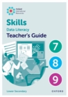 Image for Oxford International Skills: Data Literacy: Teacher&#39;s Guide 7-9