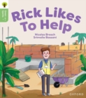 Image for Oxford Reading Tree Green Sparks: Level 5: Rick Likes to Help