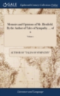 Image for Memoirs and Opinions of Mr. Blenfield. By the Author of Tales of Sympathy. ... of 2; Volume 1