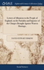 Image for Letters of Albanicus to the People of England, on the Partiality and Injustice of the Charges Brought Against Warren Hastings,
