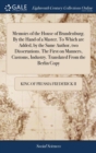 Image for MEMOIRS OF THE HOUSE OF BRANDENBURG. BY