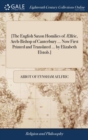 Image for [The English Saxon Homilies of Ælfric, Arch-Bishop of Canterbury ... Now First Printed and Translated ... by Elizabeth Elstob.]