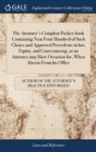 Image for THE ATTORNEY&#39;S COMPLEAT POCKET-BOOK CONT
