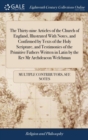 Image for THE THIRTY-NINE ARTICLES OF THE CHURCH O