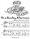 Image for On a Sunday Afternoon - Beginner Piano Sheet Music Tadpole Edition