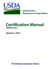 Image for Certification Manual - PATCH # 011 (January 5, 2017)
