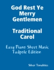 Image for God Rest Ye Merry Gentlemen Traditional Carol - Easy Piano Sheet Music Tadpole Edition