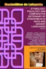 Image for Vol.1. ETYMOLOGY, PHILOLOGY AND COMPARATIVE DICTIONARY OF SYNONYMS IN 22 DEAD AND ANCIENT LANGUAGES