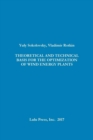 Image for Theoretical and Technical Basis for the Optimization of Wind Energy Plants