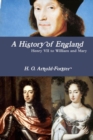 Image for A History of England, Henry VII to William and Mary