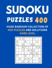 Image for Sudoku Puzzles 400 : Huge Bargain Collection of 400 Puzzles and Solutions Hard Level