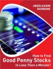 Image for How to Find a Good Penny Stock In Less Than a Minute?