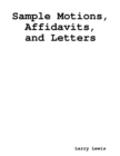 Image for Sample Motions, Affidavits, and Letters