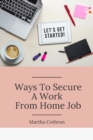 Image for Ways To Secure  A Work  From Home Job: Getting Paid In Your PJS