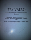 Image for Try VAERS: People are not reporting side effects from Vaccines