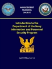 Image for Introduction to the Department of the Navy Information and Personnel Security Program - NAVEDTRA 14210