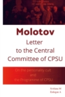 Image for Molotov Letter to The Central Committee of CPSU