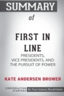 Image for Summary of First In Line by Kate Andersen Brower : Conversation Starters