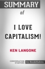 Image for Summary of I Love Capitalism by Ken Langone : Conversation Starters