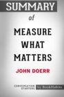 Image for Summary of Measure What Matters by John Doerr : Conversation Starters