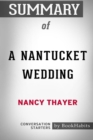 Image for Summary of A Nantucket Wedding by Nancy Thayer