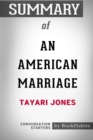 Image for Summary of An American Marriage by Tayari Jones : Conversation Starters
