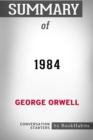 Image for Summary of 1984 by George Orwell : Conversation Starters