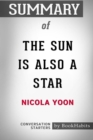 Image for Summary of The Sun is Also a Star by Nicola Yoon : Conversation Starters