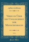 Image for Versuch Uber die Ungleichheit der Menschenracen, Vol. 4 (Classic Reprint)