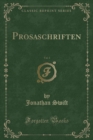 Image for Prosaschriften, Vol. 1 (Classic Reprint)