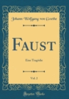 Image for Faust, Vol. 2