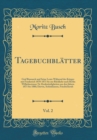 Image for Tagebuchblatter, Vol. 2