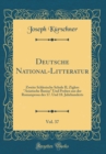 Image for Deutsche National-Litteratur, Vol. 37