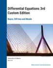 Image for Elementary Differential Equations, 3e ePDF Custom Edition for University of Alberta